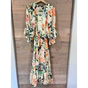 【新品】Ted Baker Balloon Sleeve Maxi Dress Ted Baker | Dresses | Ted Baker Kiyrie Balloon Sleeve Maxi Dress